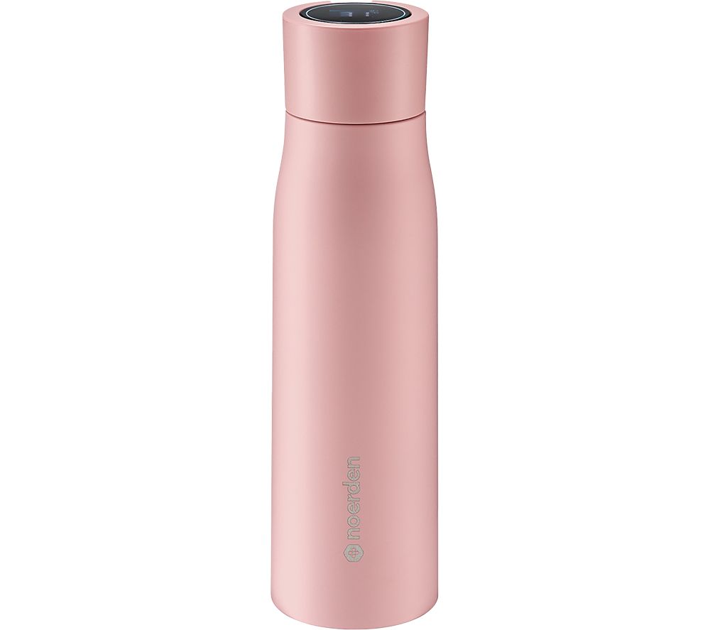 LIZ+ UV Smart Water Bottle - Pink, 500 ml