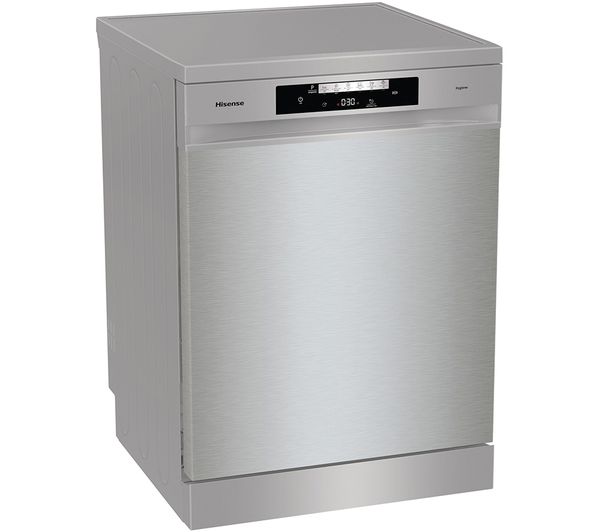 Hisense Hs642d90xuk Full Size Dishwasher Stainless Steel