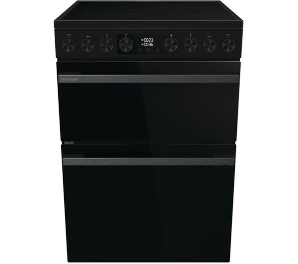 Hisense Hi6 Max 80 50l Hdcec6c20b 60cm Electric Ceramic Cooker Jet Black