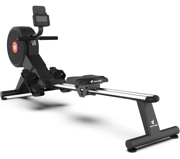 Image of NEW IMAGE FITT Row Smart Bluetooth Rowing Machine - Black