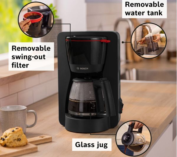 Bosch Mymoment Tka2m113gb Filter Coffee Machine Black
