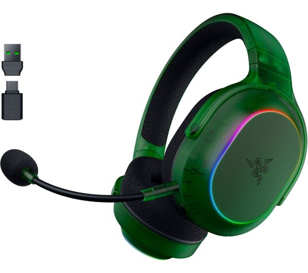 An image of RAZER Barracuda X Chroma Wireless Gaming Headset - Phantom Green Edition