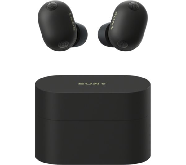 An image of SONY WF-1000XM6 Wireless Bluetooth Noise-Cancelling Earbuds - Black