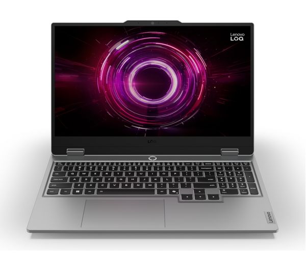 An image of LENOVO LOQ R7 15.6" Gaming Laptop - AMD Ryzen 7, RTX 5050, 1 TB SSD