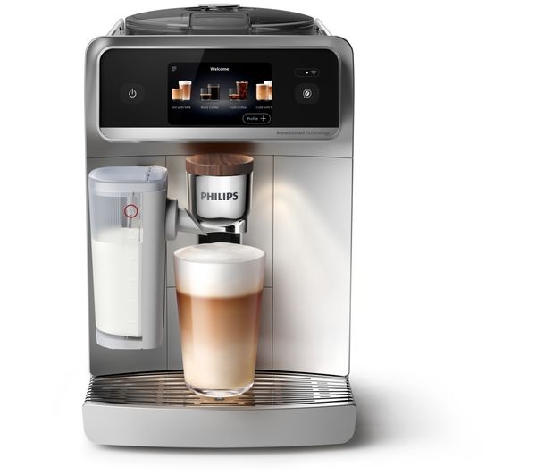 PHILIPS Café Aromis EP8757/20 Bean to Cup Coffee Machine - Silver and Black
