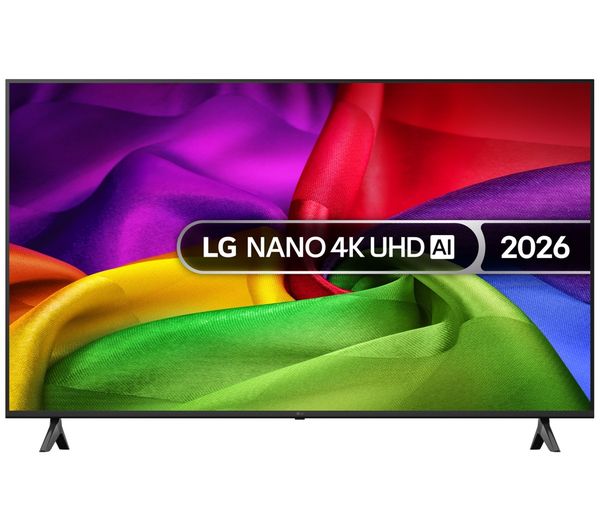 An image of LG NU80 55" LED 4K HDR Smart TV 2026 - 55NU800B6LA