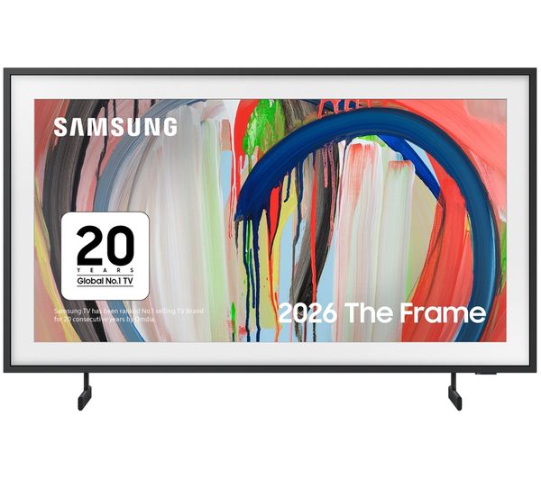 An image of SAMSUNG The Frame (2026) 43" QLED 4K Art Mode Smart AI TV with Slim Fit Wall Mount - QE43LS03H