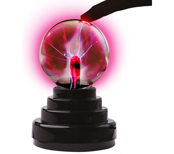 An image of SCIENCE MAD SM74 2-in-1 Plasma Globe & Energy Stick - Black