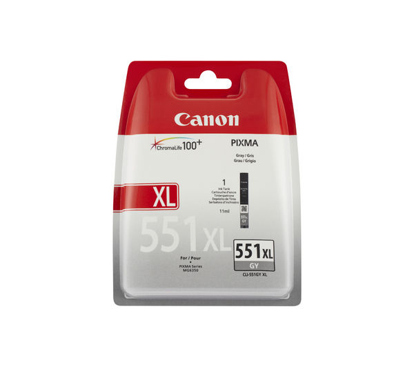 Image of CANON CLI-551 XL Grey Ink Cartridge