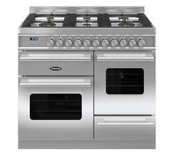 BRITANNIA Delphi 100 RC10XGGDES Dual Fuel Range Cooker - Stainless Steel