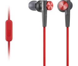 SONY MDRXB50APR.CE7 Headphones - Red
