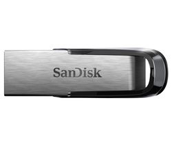 SANDISK Ultra Flair USB 3.0 Memory Stick - 64 GB, Silver & Black