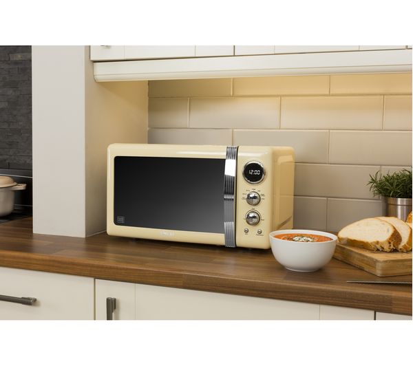 Buy SWAN SM22030CN Solo Microwave - Cream | Free Delivery | Currys