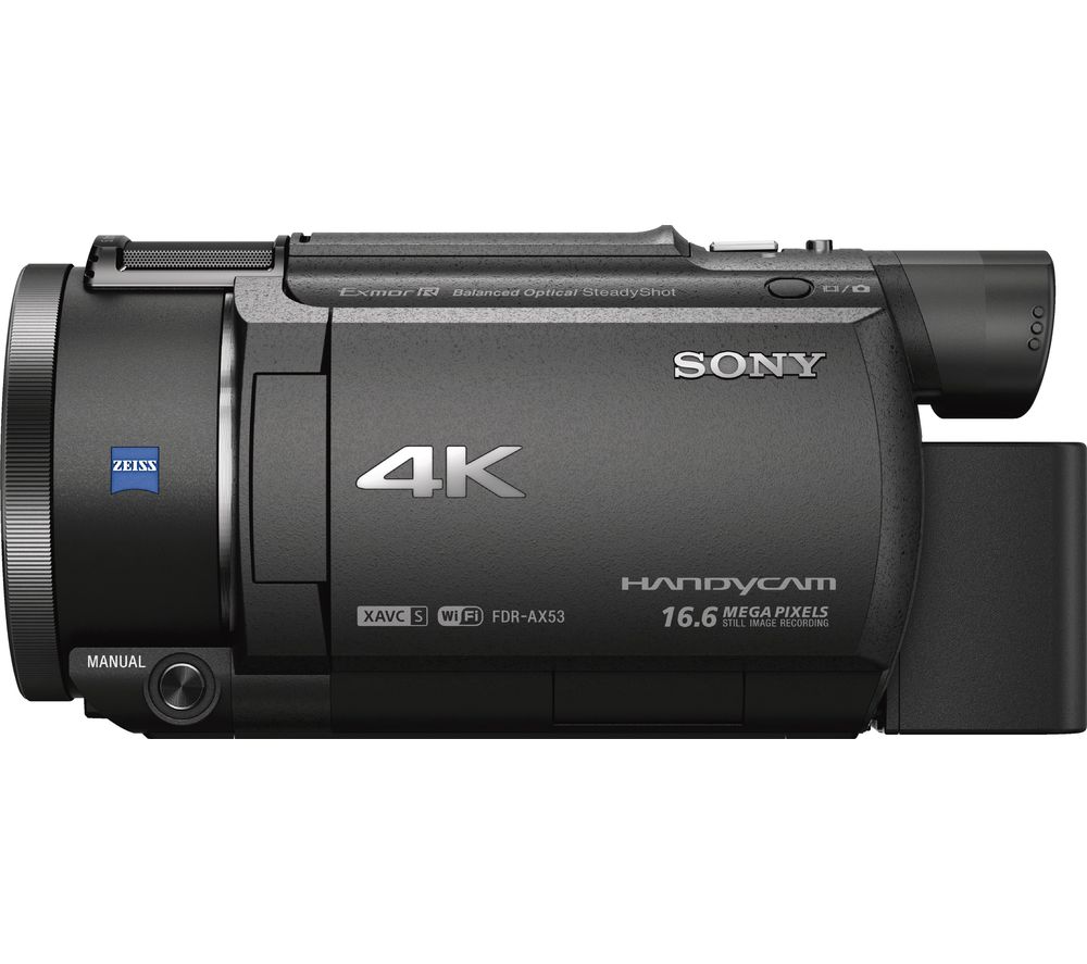 SONY FDR-AX53 4K Ultra HD Camcorder - Black
