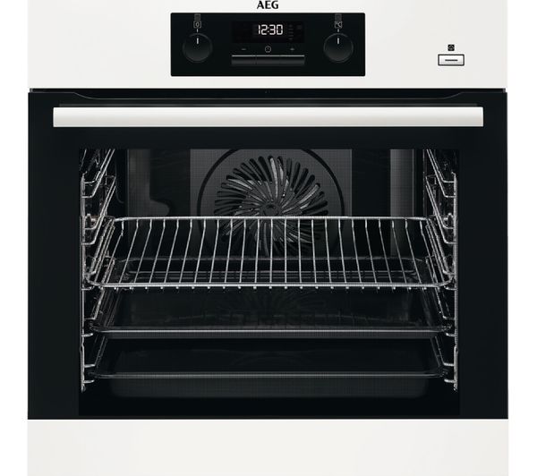 AEG BEB351010W Electric Oven - White, White