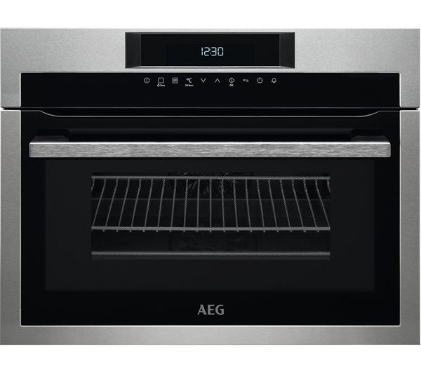 AEG KME761000M Built-in Combination Microwave - Stainless Steel, Stainless Steel