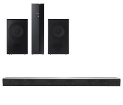 SAMSUNG HW-MS750 5.1 All-in-One Sound Bar & Wireless Rear Speaker Kit Bundle