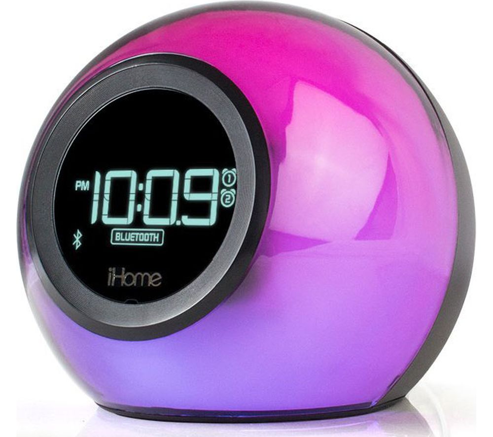 IHOME iBT29 Colour Changing FM Bluetooth Clock Radio specs