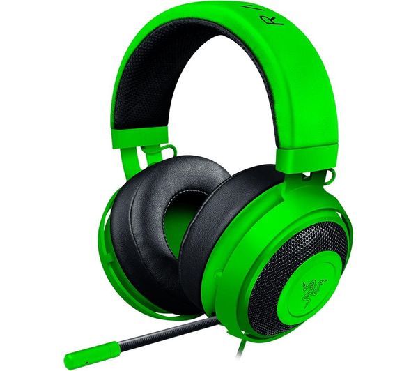 RAZER Kraken Pro V2 Oval 2.0 Gaming Headset - Green, Green