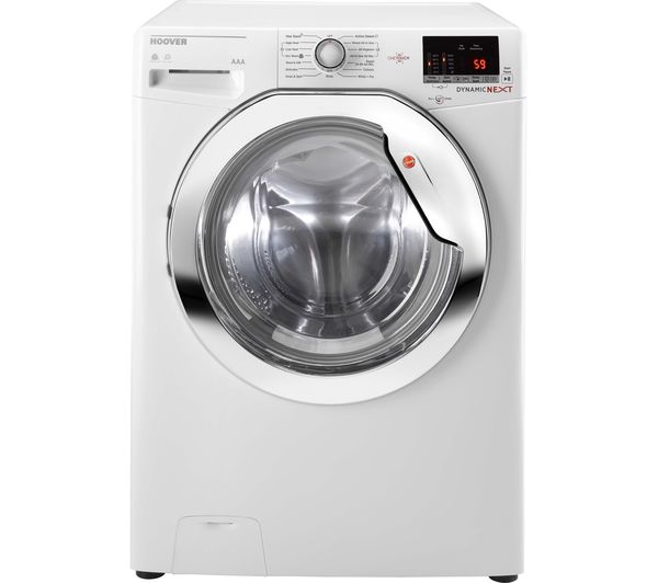 HOOVER Dynamic Next WDXOC 485AC NFC 8 kg Washer Dryer - White, White
