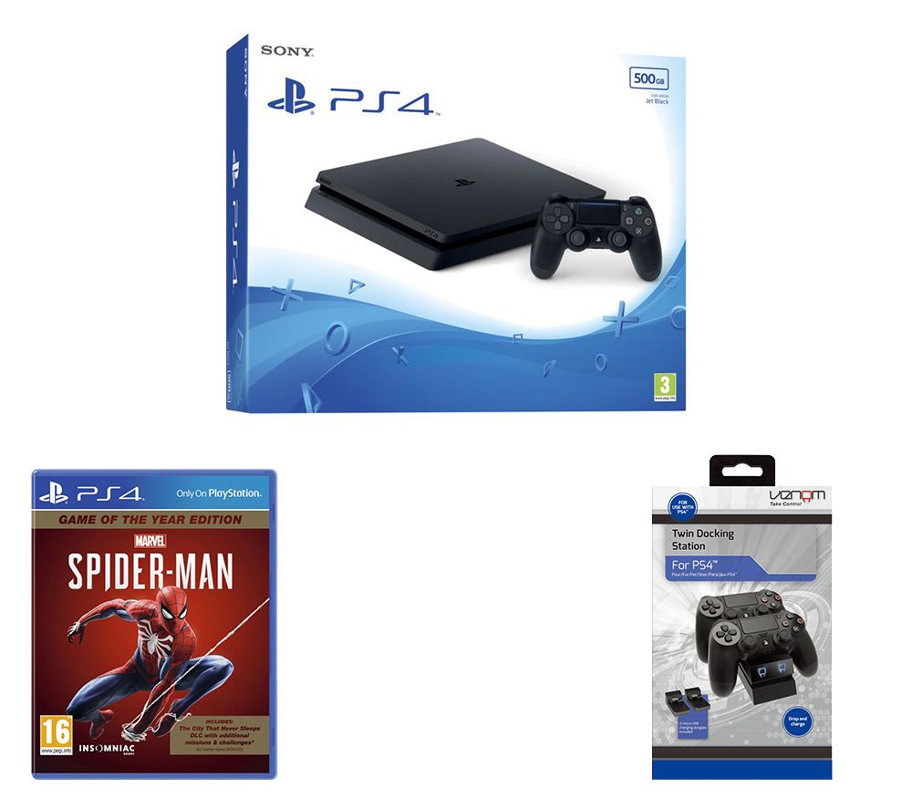 SONY PlayStation 4, Marvel's Spider-Man: Game of the Year Edition & Twin Docking Station Bundle Review
