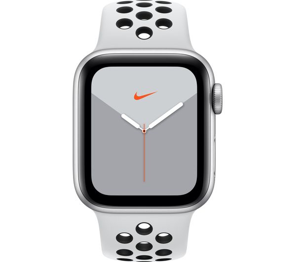 MX3R2B/A - APPLE Watch Series 5 - Silver with Pure Platinum 