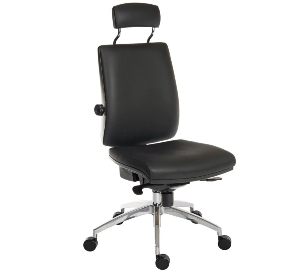 TEKNIK Ergo Plus Premier HR Faux-Leather Operator Chair Review