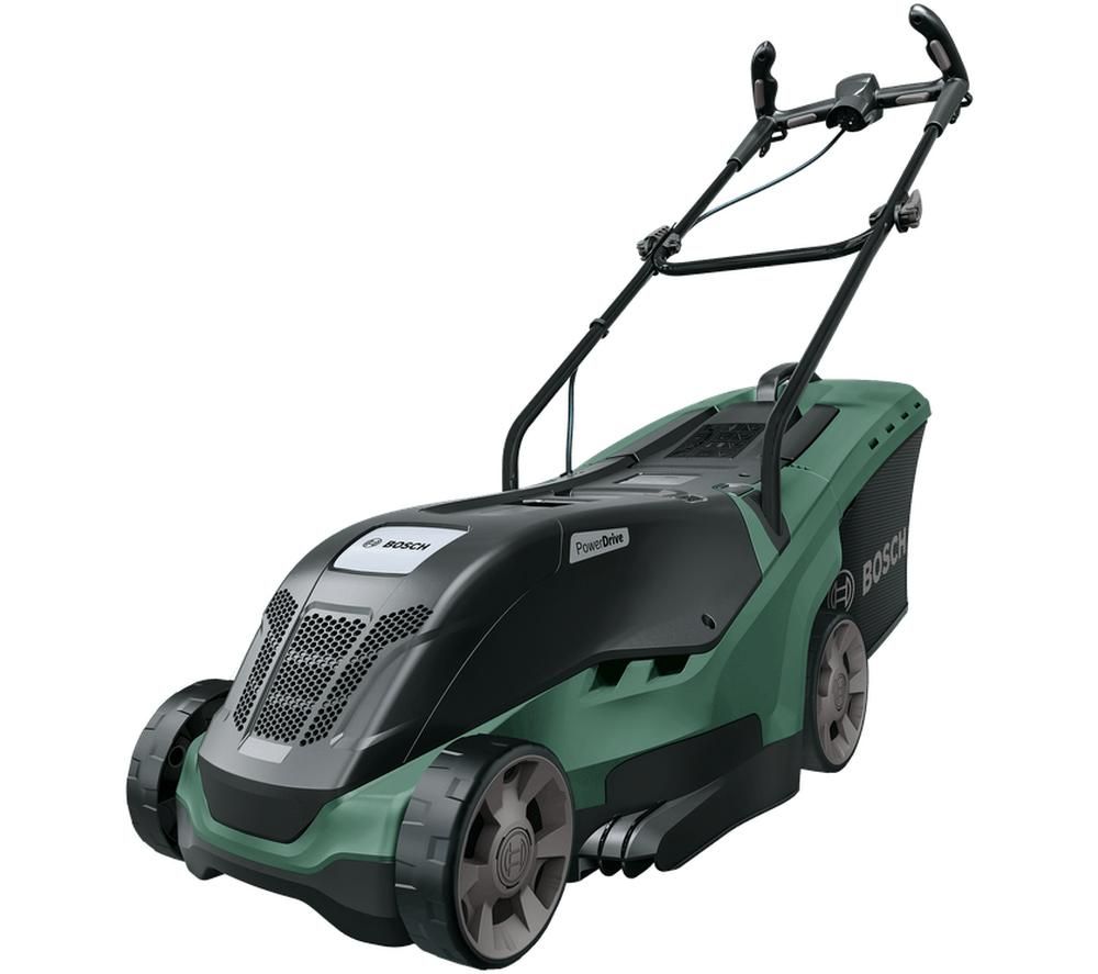 BOSCH UniversalRotak 550 Corded Rotary Lawn Mower Review