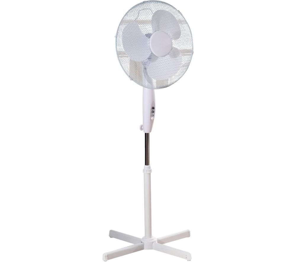 Buy DAEWOO COL1065GE 16" Pedestal Fan White Free Delivery Currys