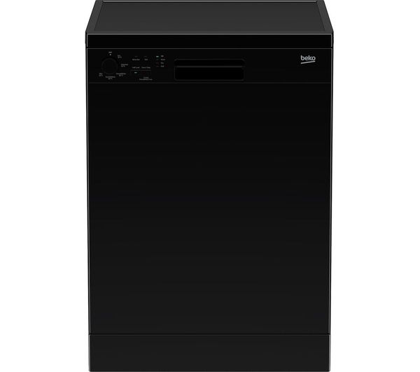 Image of BEKO DFN05320B Full-size Dishwasher - Black