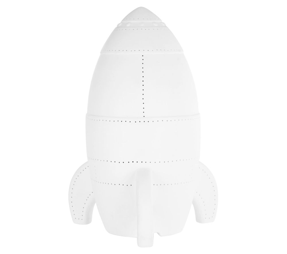 Rocket Kids Night Light - White