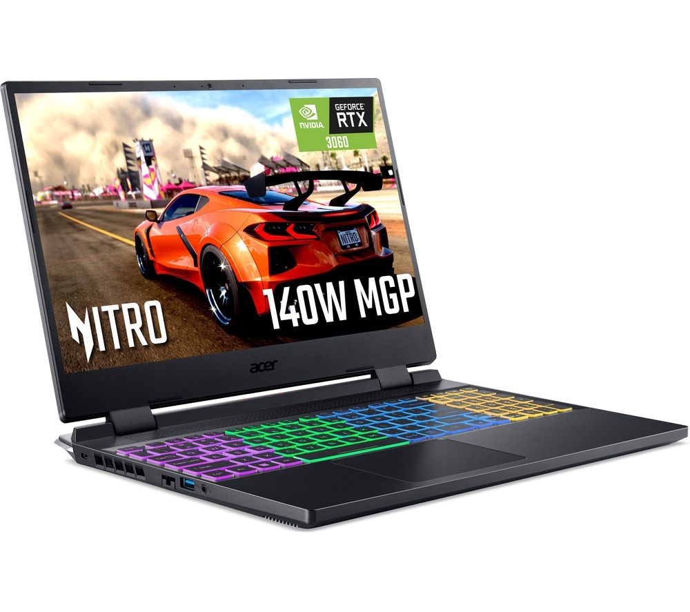 Nitro 5 15.6" Gaming Laptop - Intel® Core™ i5, RTX 3060, 512 GB SSD