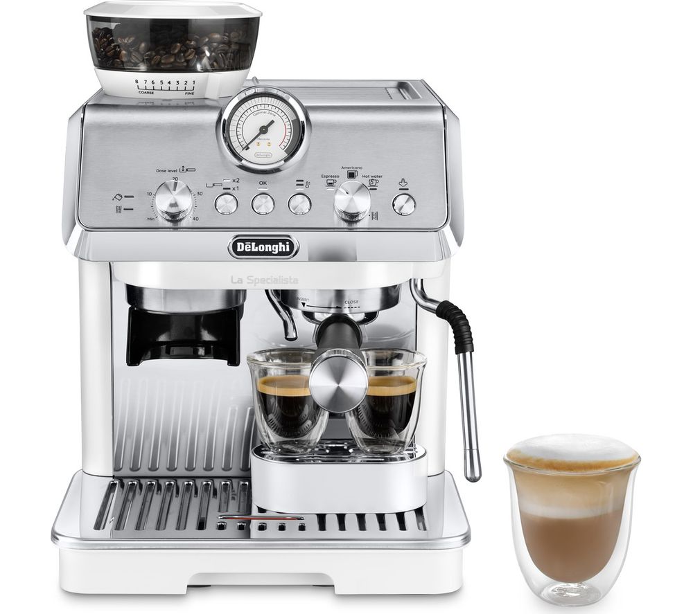 La Specialista Arte EC9155.W Bean to Cup Coffee Machine – Stainless Steel & White