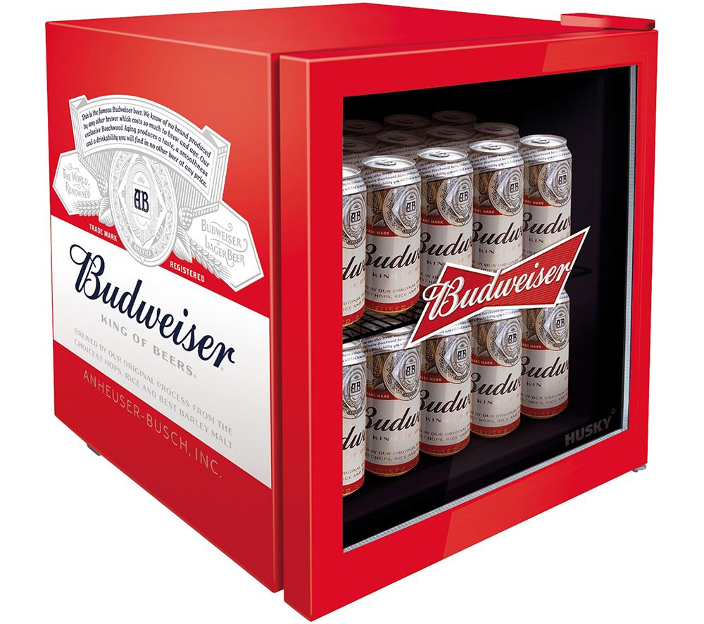 Budweiser HUS-HU225 Drinks Cooler - Red