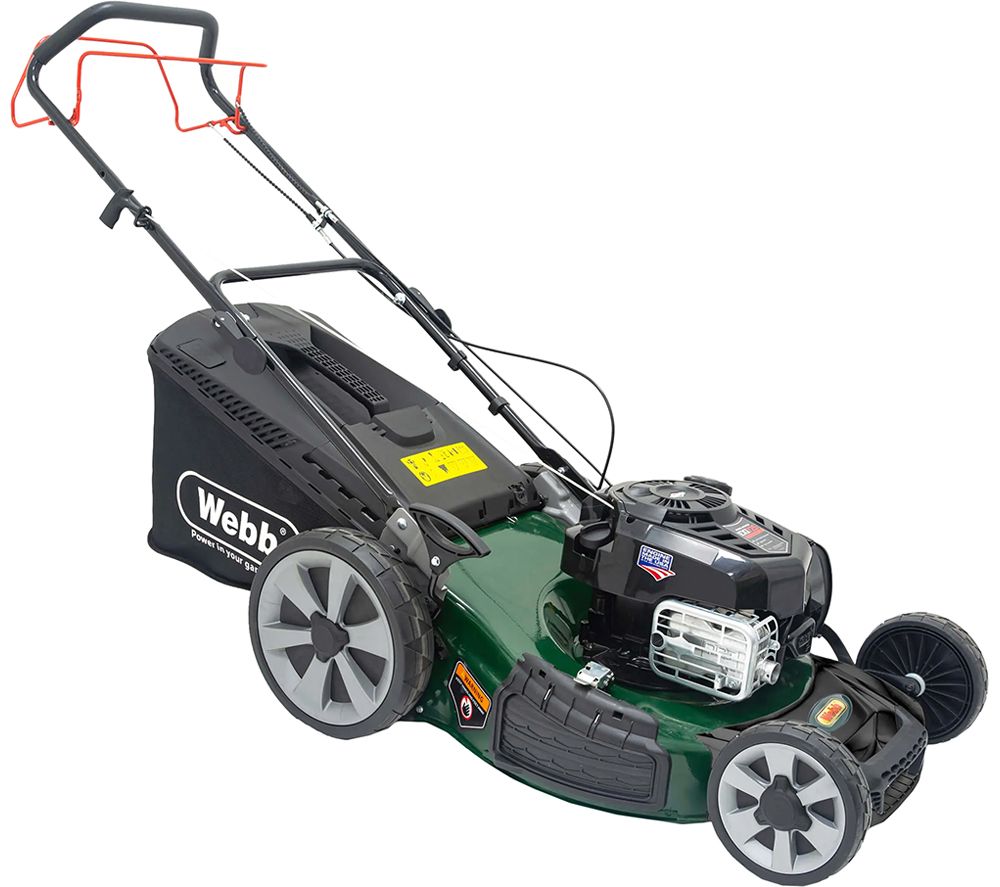 WER18HW4 Supreme Cordless Rotary Lawn Mower - Green & Black