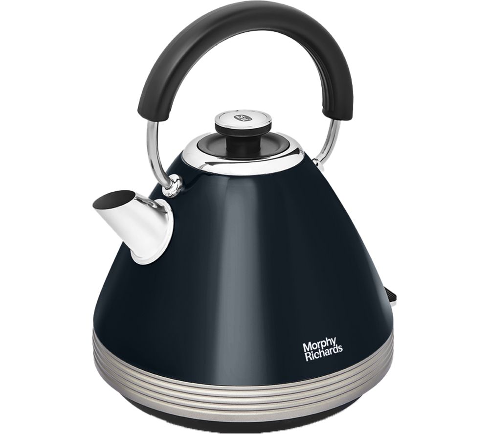 Venture Retro Pyramid 100334 Traditional Kettle - Onyx
