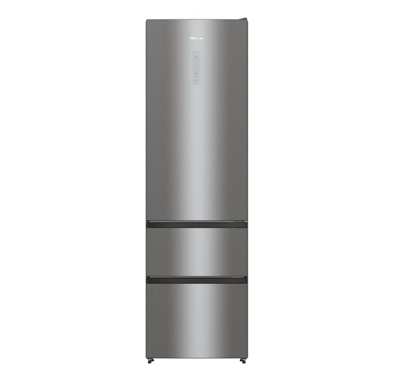 Image of HISENSE RM469N4ACEUK 60/40 Fridge Freezer - Stainless Steel