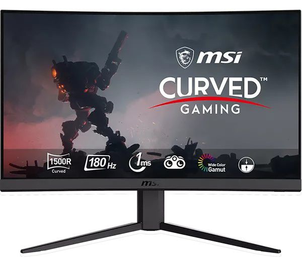 Msi G24c4 E2 Full Hd 24 Curved Va Gaming Monitor Black