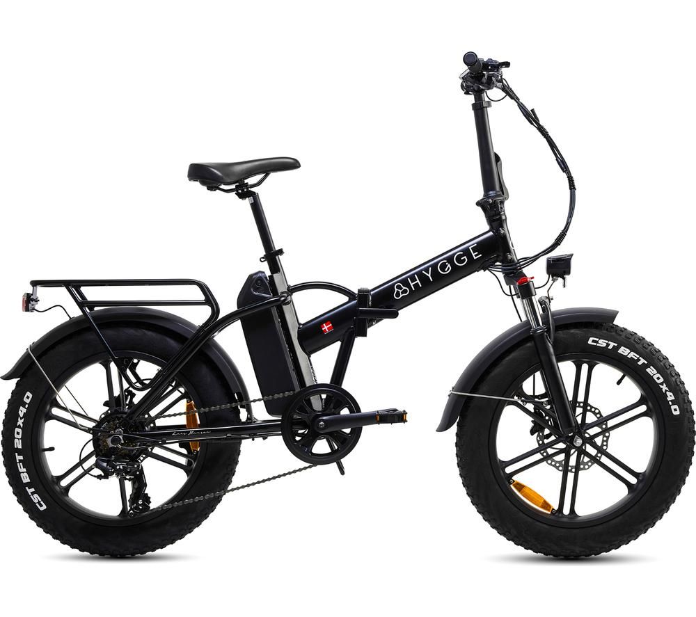 Vester HY112 Electric Folding Bike - Onyx Black