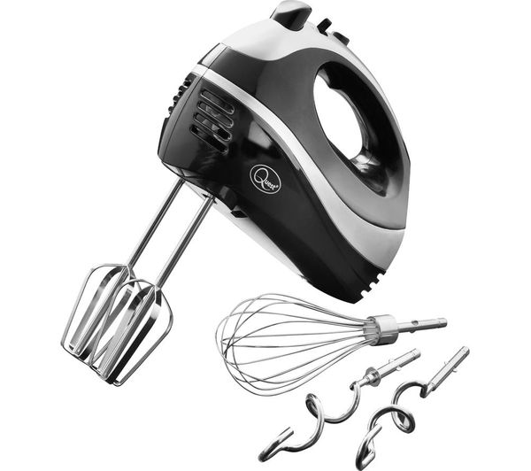 Quest 35810 Hand Mixer Black Silver