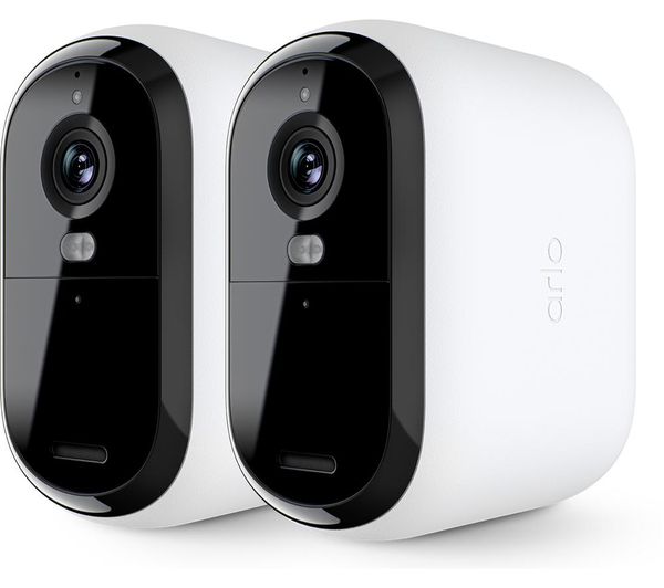 Arlo Essential Xl 2k Quad Hd Wifi Security Camera 2 Cameras White