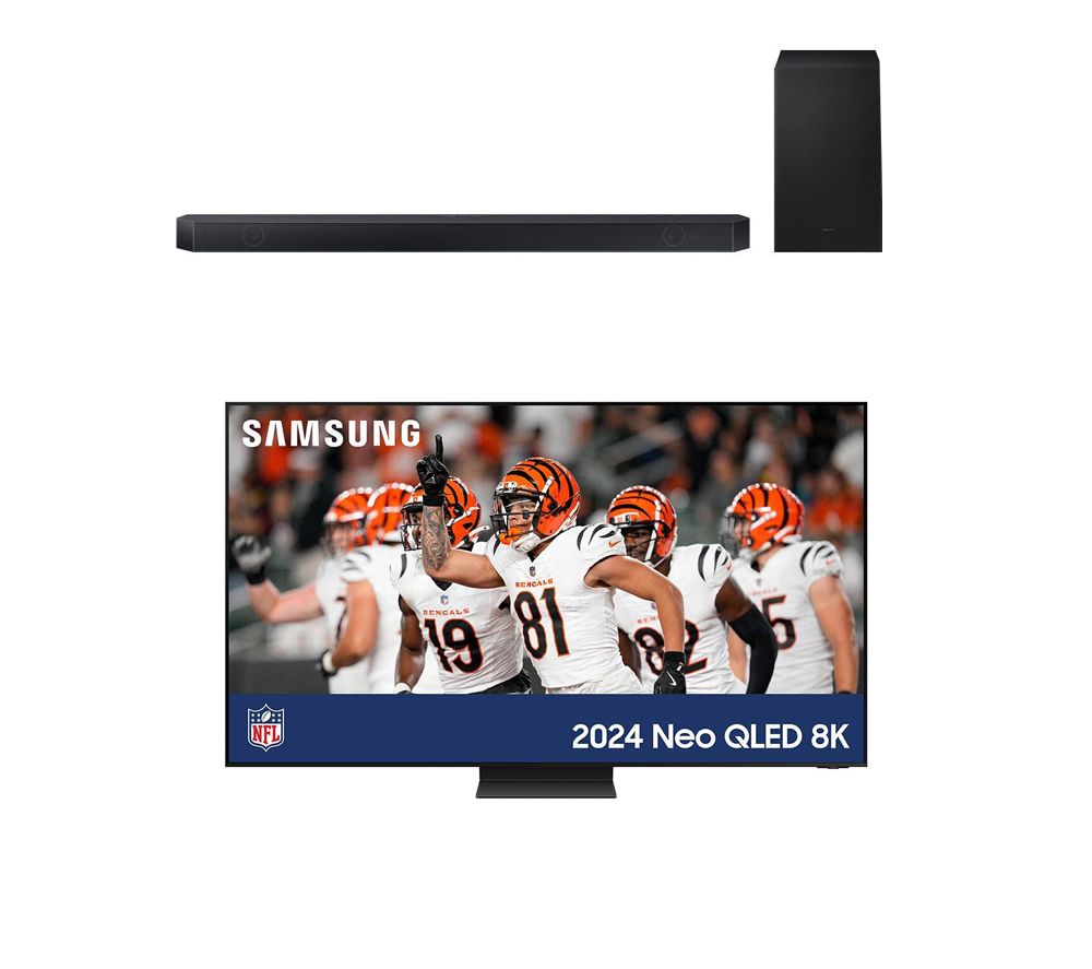 QE75QN800DTXXU 75" Smart 8K HDR Neo QLED TV & HW-Q700D/XU 3.1.2 Wireless Sound Bar Bundle