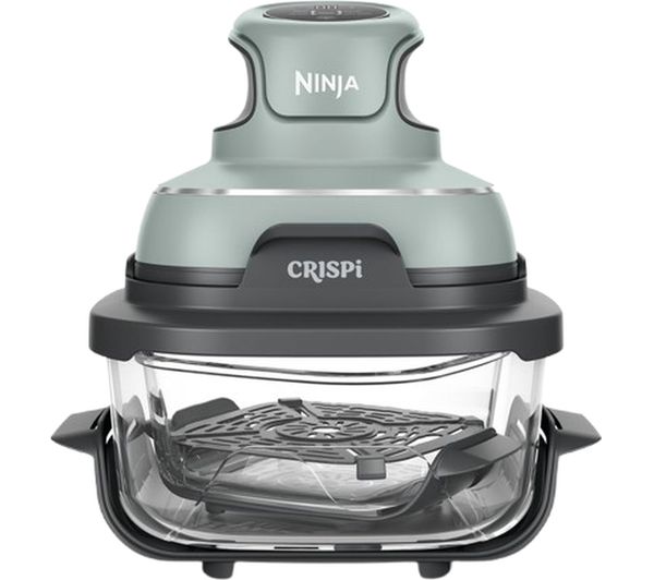 Ninja Crispi 4 In 1 Portable Glass Air Fryer Sage Green