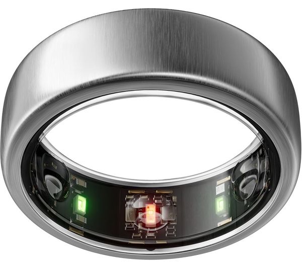 OURA Ring Gen3 Horizon - Brushed Titanium, Size 13