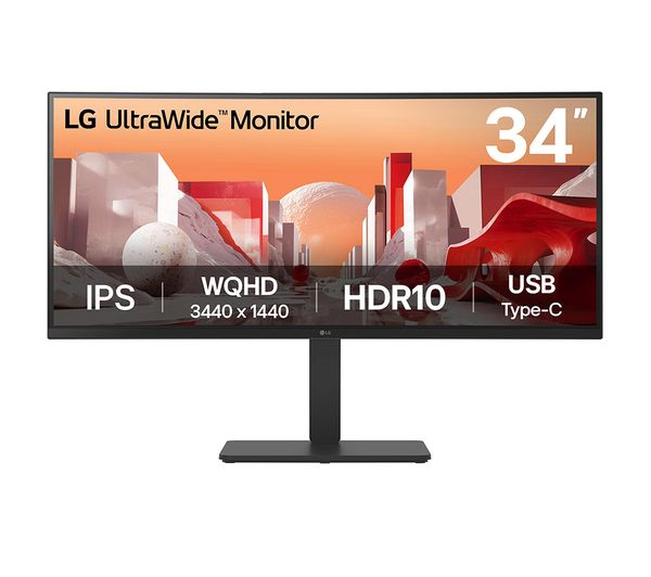 Lg Ultrawide 34ba75qe B Quad Hd 34 Curved Ips Monitor Black