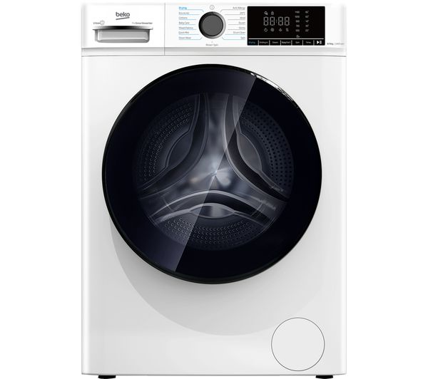 An image of BEKO BMM5DFO851W 8 kg Washer Dryer - White
