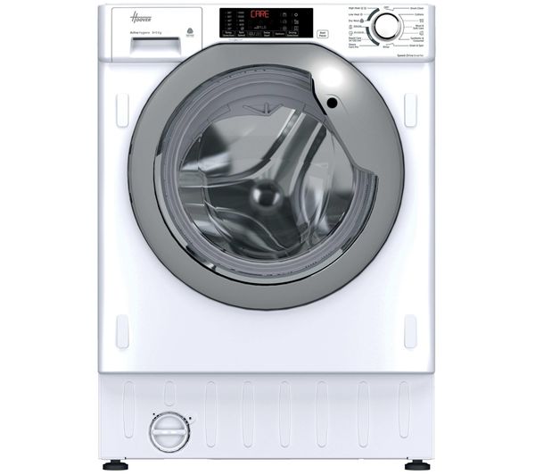 An image of HOOVER H-Wash & Dry 300 Pro HBDS 4854DMS5-80 Integrated 8 kg Washer Dryer