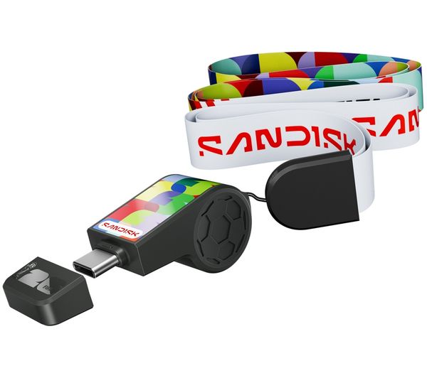 An image of SANDISK FIFA World Cup 2026 USB‑C Flash Drive - 128 GB, Black