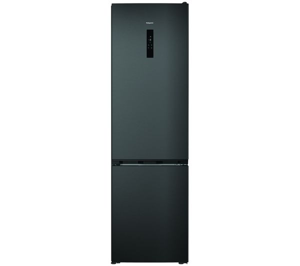 An image of HOTPOINT VitalCare HPK 26413 XR6UKE 70/30 Fridge Freezer - Black Steel