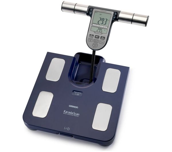 An image of OMRON OMRBF511B Digital Body Composition Scale - Blue